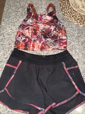 lululemon athletica Multicolor Abstract Print Set